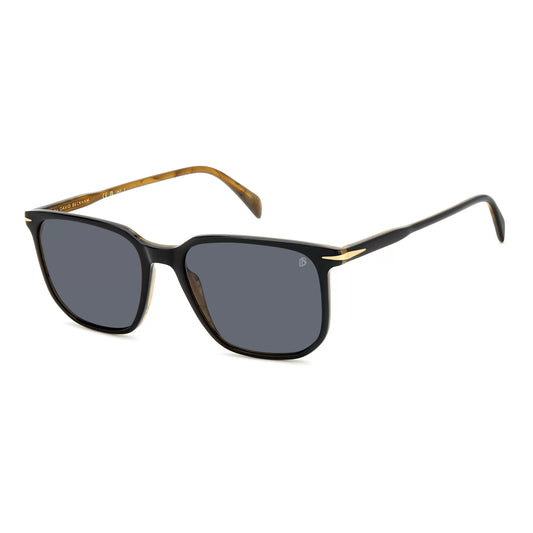 David Beckham Db 1141/s 05k M9 55 Black Striped Brown Grey Polarised Pol