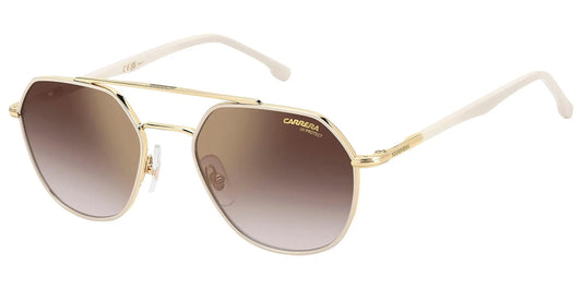Carrera 303/S VVP YK Gold-Tone/Ivory Sunglasses