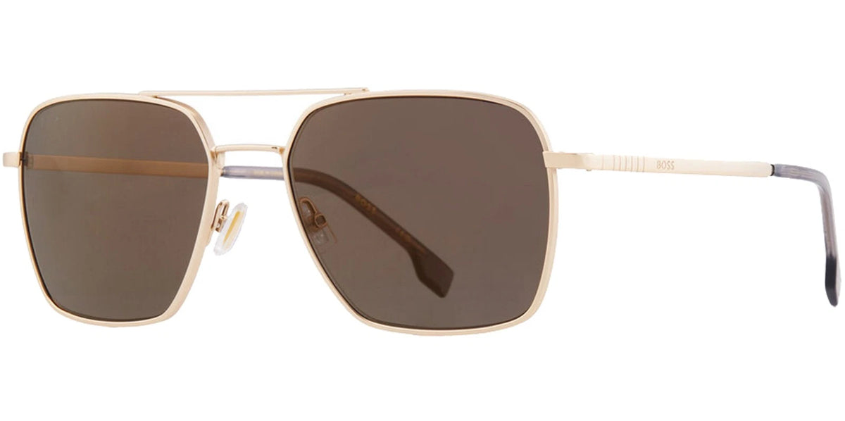 Hugo Boss BOSS 1414/O/S AOZ JO Matte Gold-Tone Sunglasses
